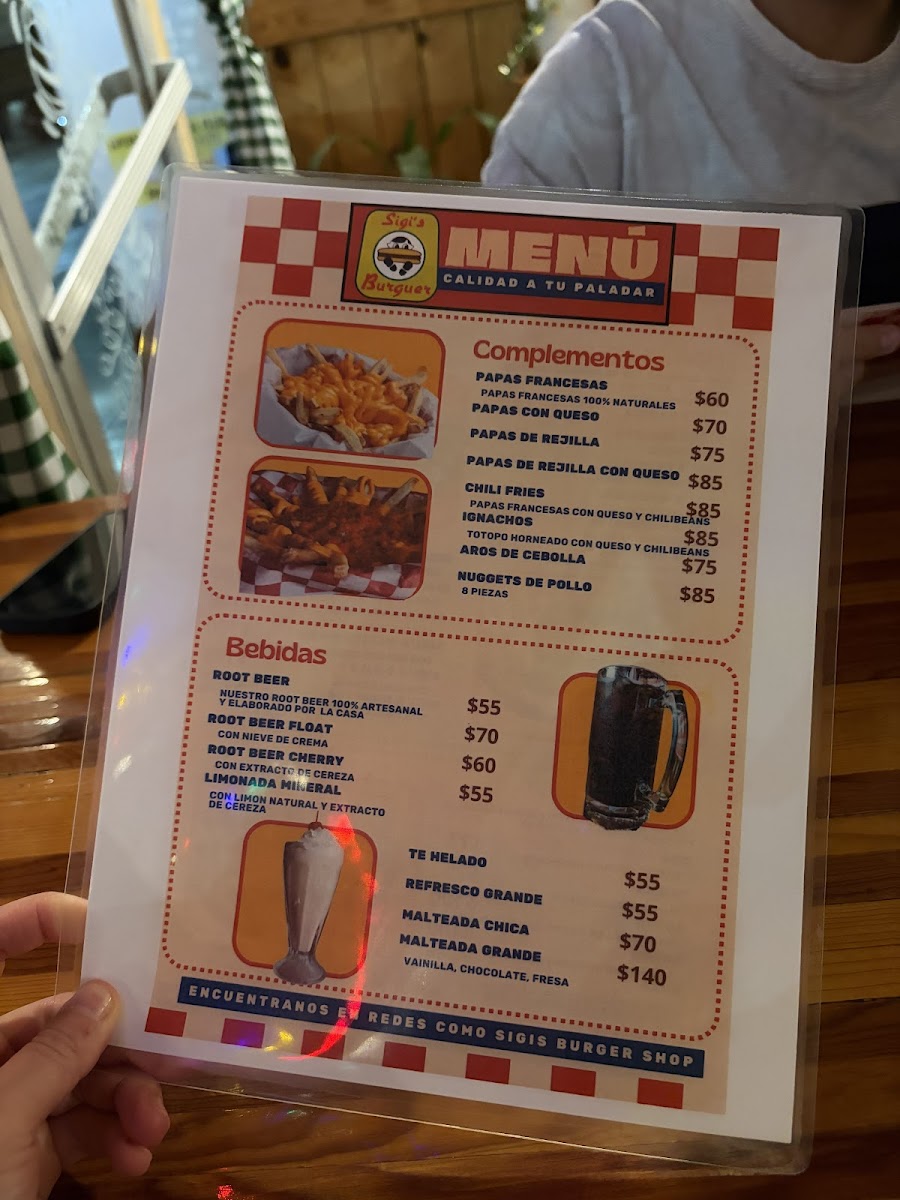 Menu Sigi's Burger-2